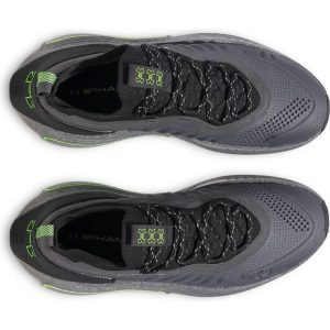 Under Armour Phantom 4 Reflect Unisex Shoes - Castlerock/Black/Hyper Green