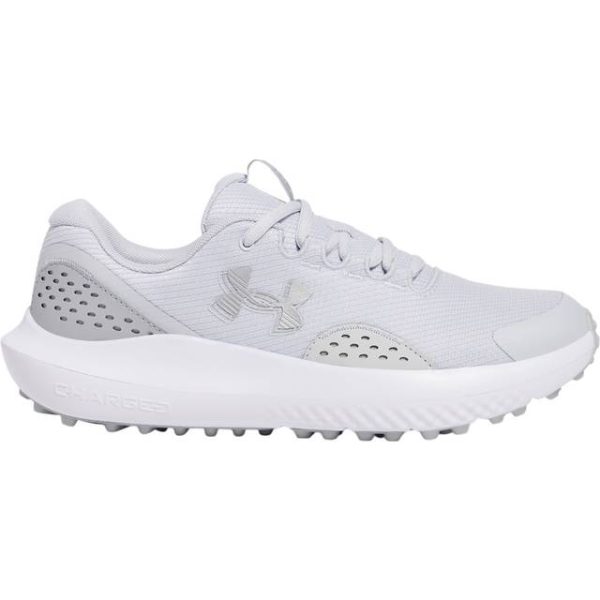 Under Armour Surge Golf Shoes - Halo Gray/Metallic Silver