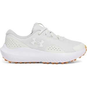 Under Armour Surge Golf Shoes - White Clay
