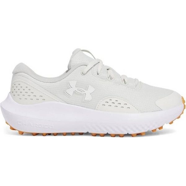 Under Armour Surge Golf Shoes - White Clay
