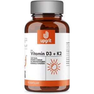 Upgrit Vitamin D3 + K2 90 stk