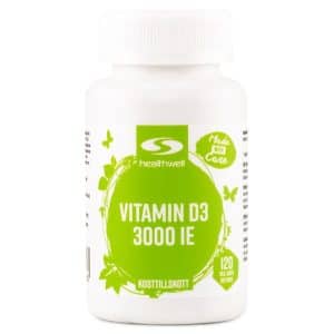 Vitamin D3, 120 kapsler