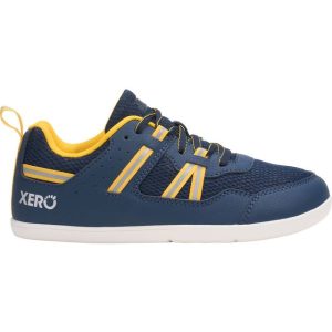 Xero Kid's Prio Barfodssko Børn - Blue/Spectra Yellow
