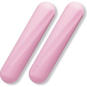 Zoe Dumbells 1 kg Sæt Med Håndvægte Rose Pink 2x1 kg