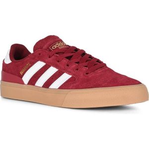 adidas Busenitz Vulc II Sko - Collegegiate Burgundy/Cloud White/Gold Metallic