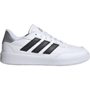 adidas Courtblock Sko - Cloud White/Core Black/Silver Metallic