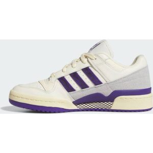 adidas Forum Low CL Sko - Cream White/Collegiate Purple/Warm Vanilla
