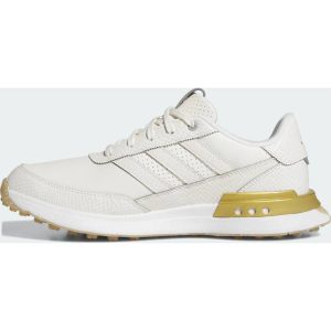 adidas S2G Leather 25 Golfsko - White/Gold