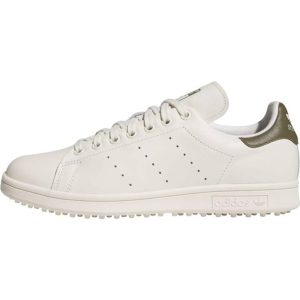 adidas Stan Smith Spikeless Golf Sko - Off White/Olive Strata