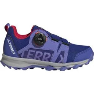 adidas Terrex Agravic BOA Trail Kids Løbesko - Semi Cobalt Blue/Cloud White/Semi Lucid Blue