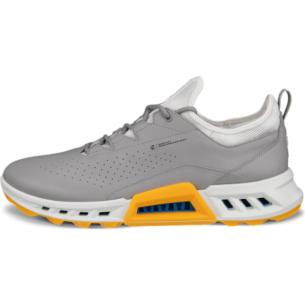 ecco Biom C4 Vandtætte Herre Golfsko Uden Spikes - Wild Dove/Sunrise