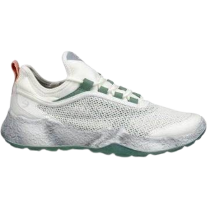 ecco Biom H5 Textile Dame Golfsko Uden Spikes - White/Sedum Green