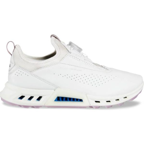 ecco Ecco Biom C4 BOA Vandtætte Dame Golfsko Uden Spikes White Normal