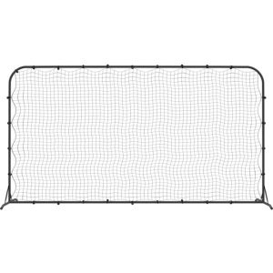 vidaXL Football Rebounder Net HDPE 366x183x90cm