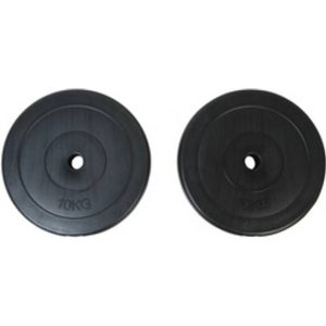 vidaXL Vægtskiver 2x10kg