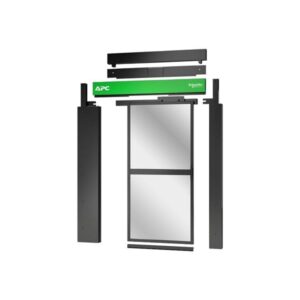 APC NetShelter - rack cooling system aisle containment sliding door - single