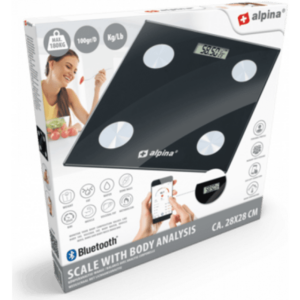 Alpina Badevægt Bluetooth Body Fat Scale
