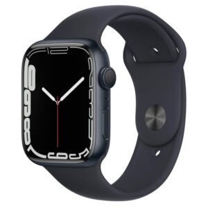 Apple Watch Series 7 GPS + Cellular 45mm Midnight Aluminium Case with Midnight Sport Band
