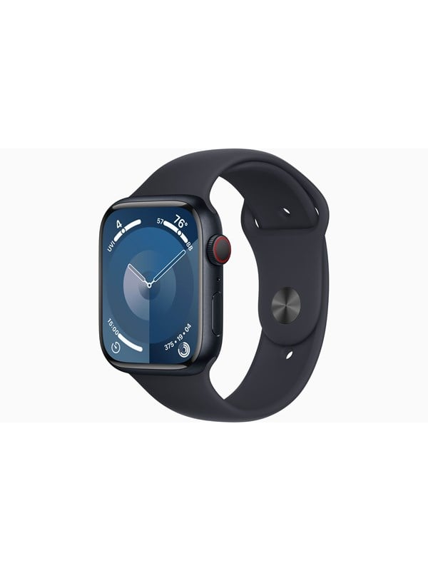Apple Watch Series 9 GPS + Cellular 45mm - Midnight Aluminium Case with Midnight Sport Band - M/L