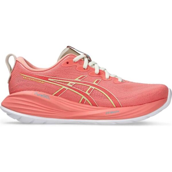 Asics Gel-Cumulus 27 Road Running Shoes - Guava/Lm Grn