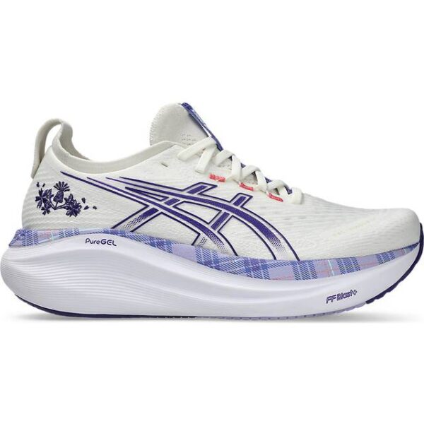 Asics Gel-Nimbus 27 W - Cream/Gentry Purple