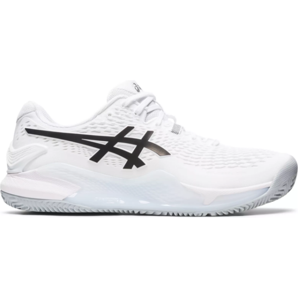Asics Gel-Resolutin 9 Clay M - White/Black
