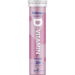 Balance Brusetabletter D-Vitamin (20 tabl)