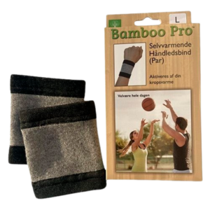 Bamboo Pro Håndledsbind Large (1 sæt)
