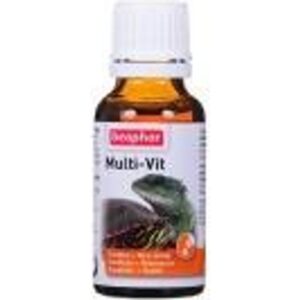 Beaphar Turtle Vit, Skildpadde, Dråber, Generelt sundhed, Vitamin A, Vitamin B1, Vitamin B12, vitamin B2, Vitamin B3, Vitamin B6, vitamin B6, vitamin C, 20 ml, 0,46%