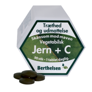 Berthelsen Jern + C (90 tabletter)