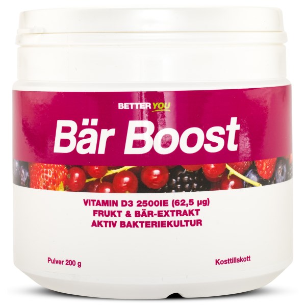 Better You Bær Boost Pulver, 200 g