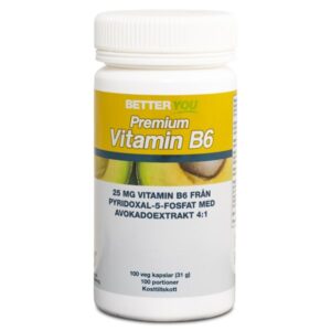 Better You Premium Vitamin B6, 100 kapsler