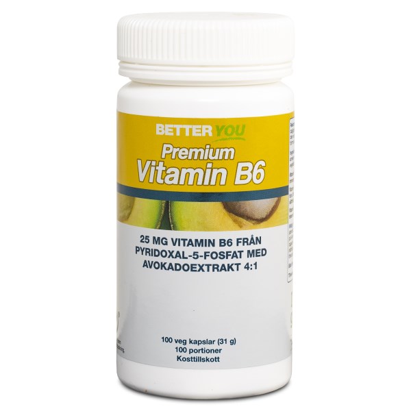 Better You Premium Vitamin B6, 100 kapsler
