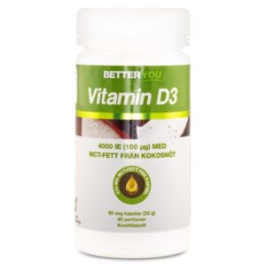 Better You Vitamin D3, 90 kapsler