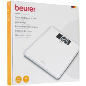 Beurer Badevægt - GS 400 Bathroom Scale Glass ( White )