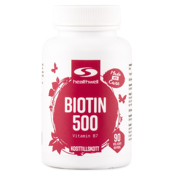 Biotin 500, 90 kapsler