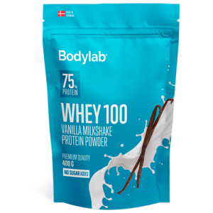 Bodylab Whey100 Proteinpulver Vanilla Milkshake (400 g)