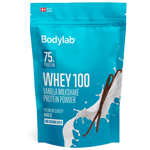 Bodylab Whey100 Proteinpulver Vanilla Milkshake (400 g)