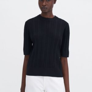 Braid Knit Tshirt