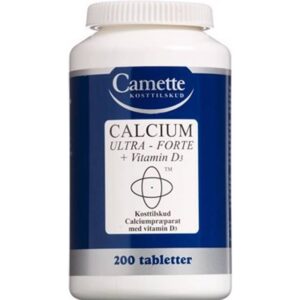 Camette Calcium Ultra Forte + Vitamin D3 200 stk