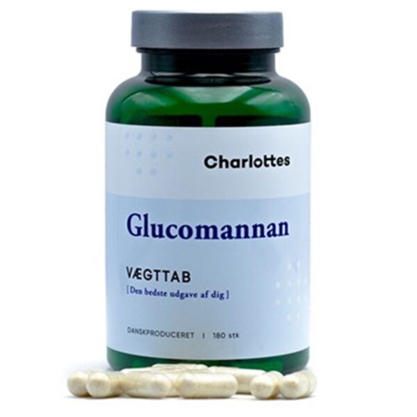 Charlottes Glucomannan (180 kap)