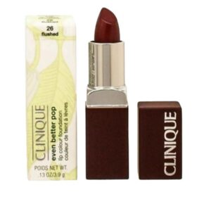 Clinique Even Better Pop, Vitamin E, Long-Lasting, Cream Lipstick, 26, Flushed, 3.9 g