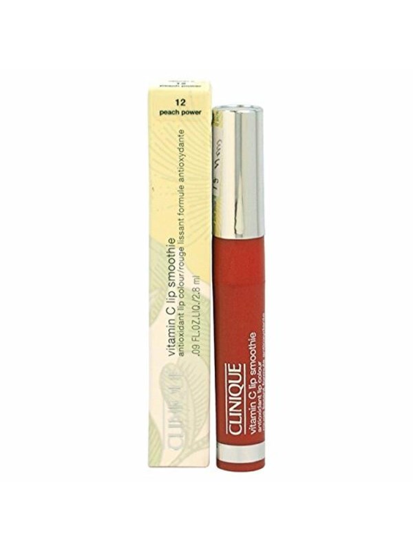 Clinique Vitamin C Lip Smoothie, Lip Colour, Cream Lipstick, 12, Peach Power, 1.5 ml