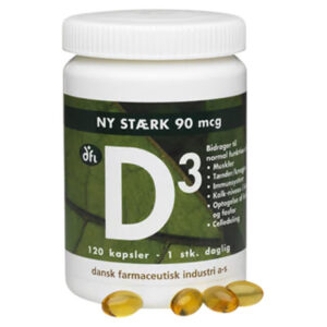 DFI D3-Vitamin 90 Mcg (120 kap)
