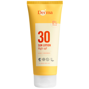 Derma Sun Sollotion Høj SPF 30 (200 ml)