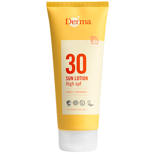 Derma Sun Sollotion Høj SPF 30 (200 ml)