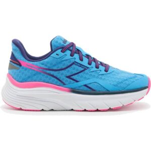 Diadora Womens Equipe Nucleo Løbesko Blå/pink