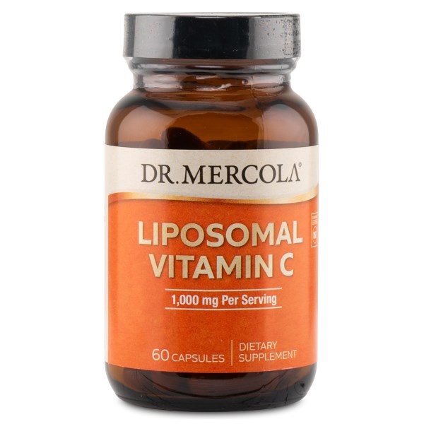 Dr. Mercola Liposomal Vitamin C, 60 kapsler