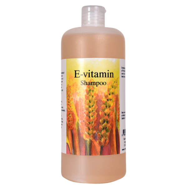 E-vitamin hårshampoo 500 ml.