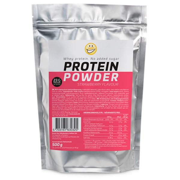 EASIS Proteinpulver Jordbærsmag (500 g)
